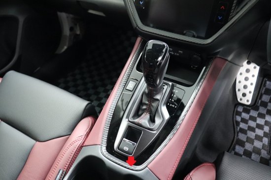 WRX S4 VBH　シフトパネルガーニッシュシート 4,400円