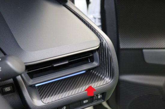 プリウス61PHEV　サイドルーバーベゼルシート