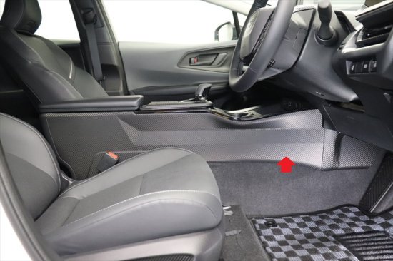 プリウス61PHEV　センターインストルメントパネル傷防止シート