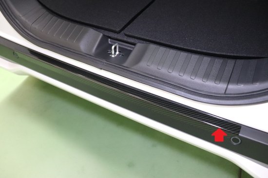 N-BOXカスタムJF5　リアバンパー傷防止シート｜ＡＱＵＡ-STYLE