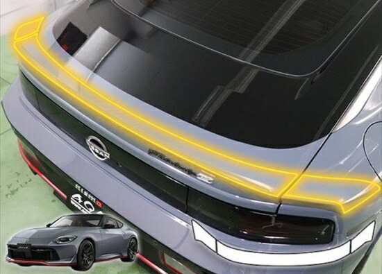 フェアレディZ　RZ34　リアスポイラープロテクションフィルム