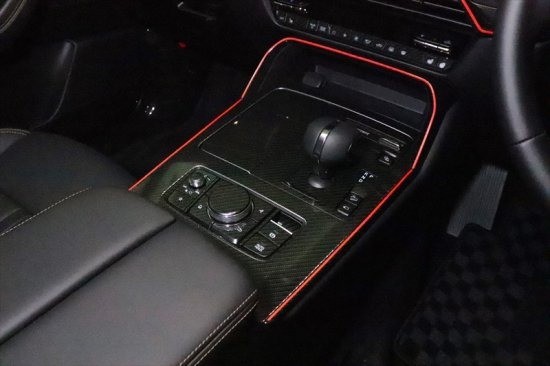 CX-80　センターコンソールガーニッシュシート ライン入り