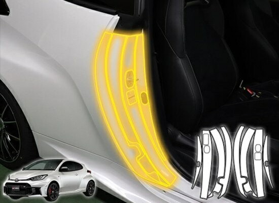GRヤリス後期　センターピラープロテクションフィルム