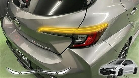 GRカローラ　テールレンズプロテクションフィルム