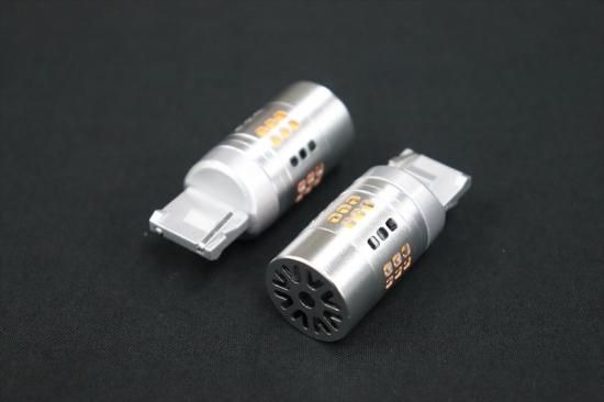 クロスビー MND1S用 LEDウィンカーバルブ【明るさ調整機能付き】２個セット