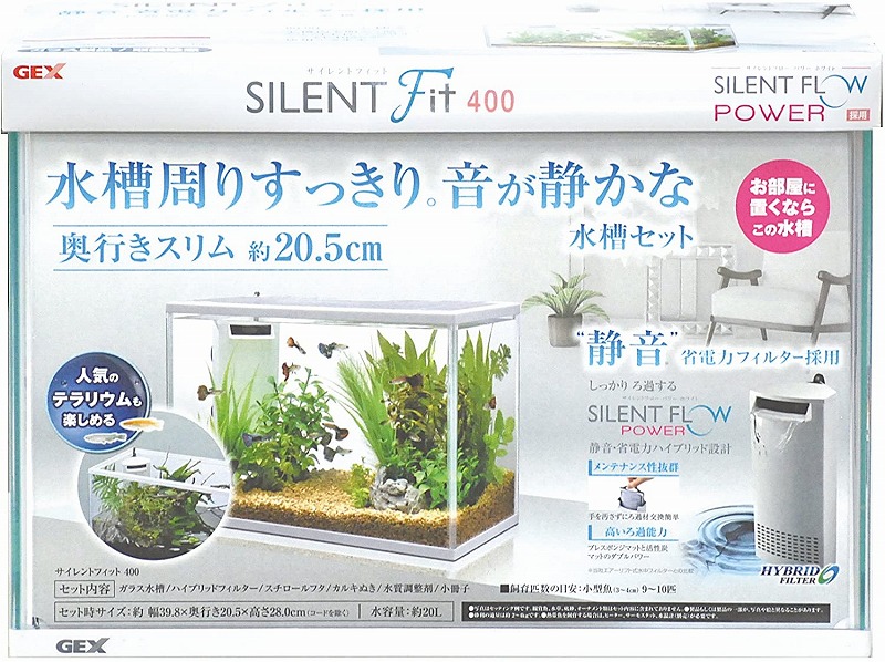 楽天市場 Gex 金魚元気 水きれいセットl水槽セット Aquarium Zenith