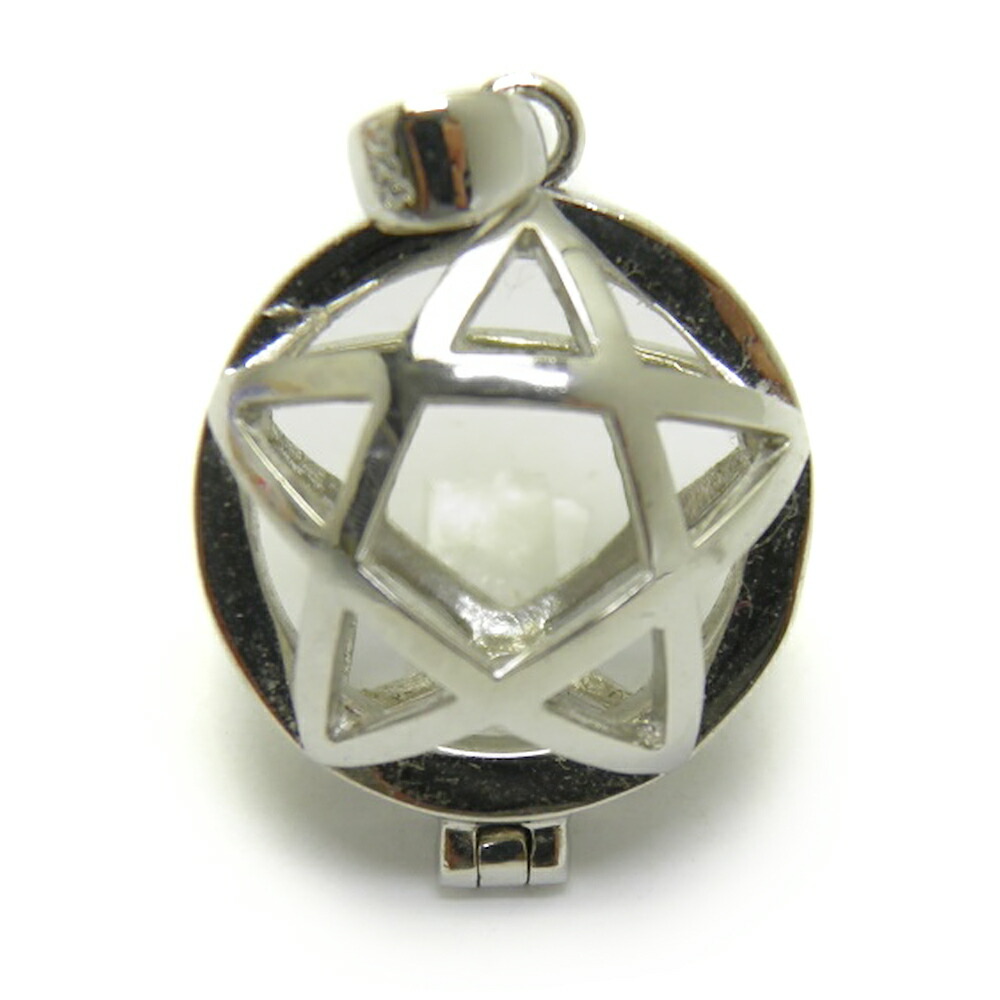 かごシャンデリヤとっ始め (sv925) 五芒星のボールインペンダントトップ 12粍丸玉用 1個売り Pentagram ペンタグラム アロマペンダント アロマペンダントトップ 馨香 シャンデリヤ プチギフト 譲渡 退位 畏まり 母の日 敬老の日 差し上げ物