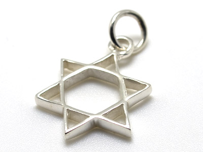スターオブダビデモチーフ 六芒星 シルバーペンダント 1個売り Hexagram ヘキサグラムプチギフト 転勤 退職 お礼 母の日 ギフト / 天然石、パワーストーンの専門店インペリアルオーラ おしゃれ かわいい オシャレ 可愛い プレゼント ギフト 贈り物