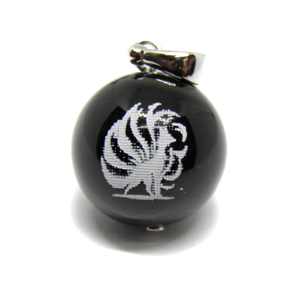 楽天市場】九尾の狐 ゴールデンオブシディアン ペンダントトップ 彫刻