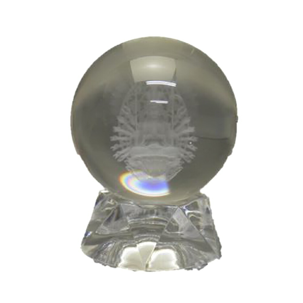 楽天市場】【縁起物】水晶-千手観音菩薩◇水晶製（径9.5cm）【ライト