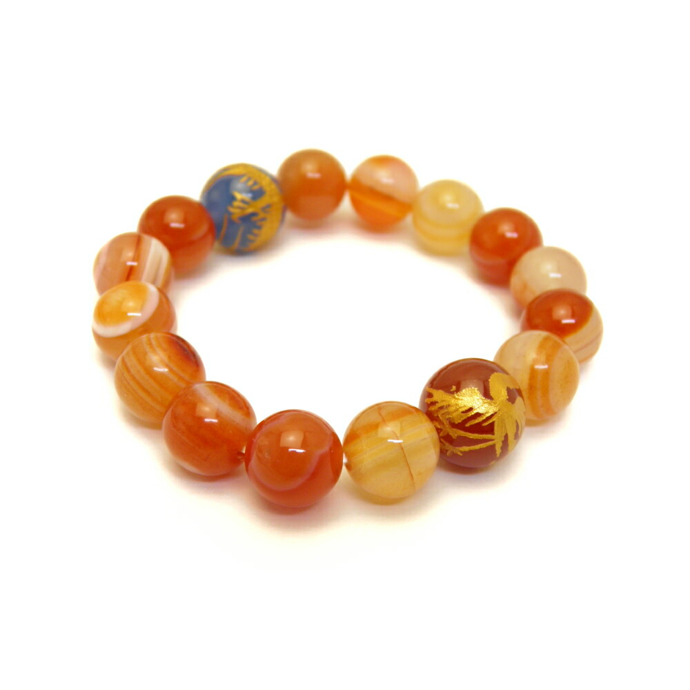 新品　運気金運上昇！水晶金手彫　風水龍、鳳凰ブレスレット　約10～19ミリ ryuhou-80.jpg