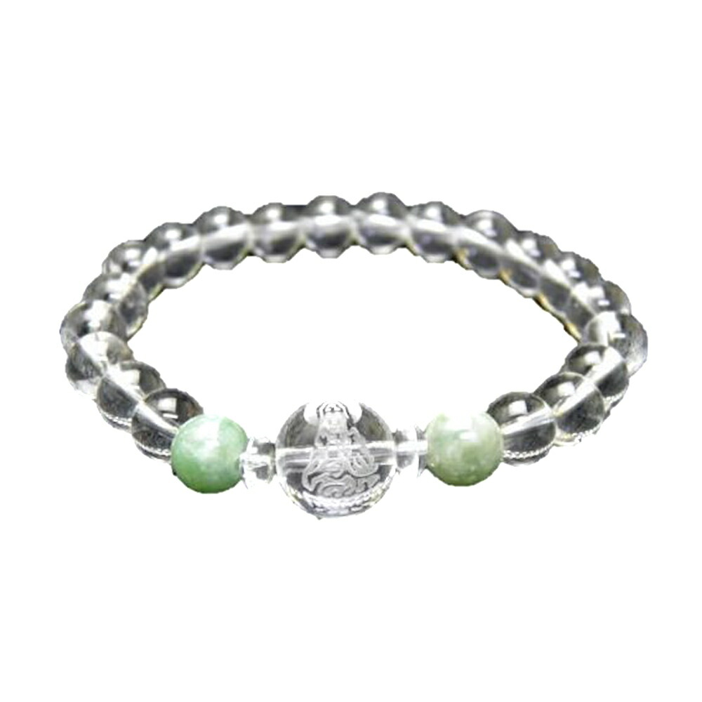 楽天市場】パワーストーブレスレット 観音 白衣観音 干支 梵字金入り