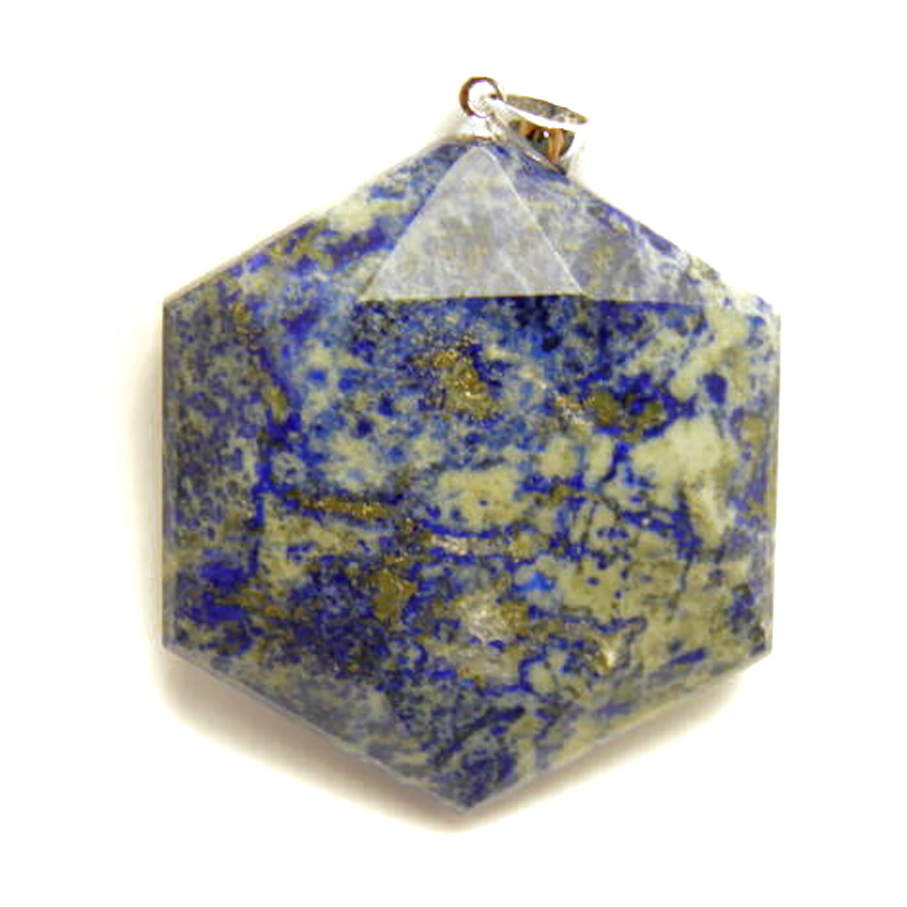 パワーストーン 六芒星 シルバーヘキサゴンペンダントトップ 約43×35×10mm ラピスラズリ 現品 天然石 パワーストーン プチギフト 転勤 退職 お礼 母の日 敬老の日 ギフト / インペリアルオーラ おしゃれ かわいい オシャレ 可愛い プレゼント ギフト 贈り物