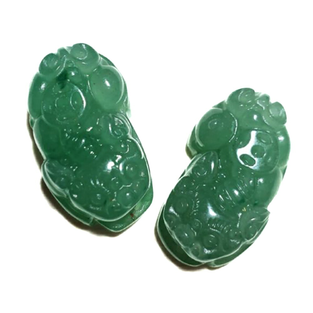 楽天市場】貔貅ペア ヒキュウ ひきゅう タイガーアイ パーツ 約32×18