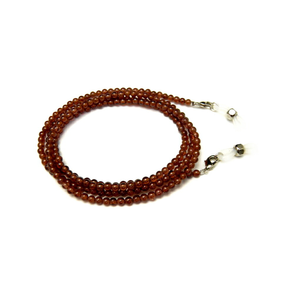 楽天市場】天然石 メガネチェーン アマゾナイト ペルー産AAA＆水晶 4mm