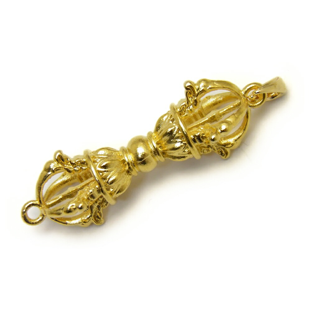 楽天市場】【お守り】 五鈷杵キーホルダー 水晶付き : ライトニング