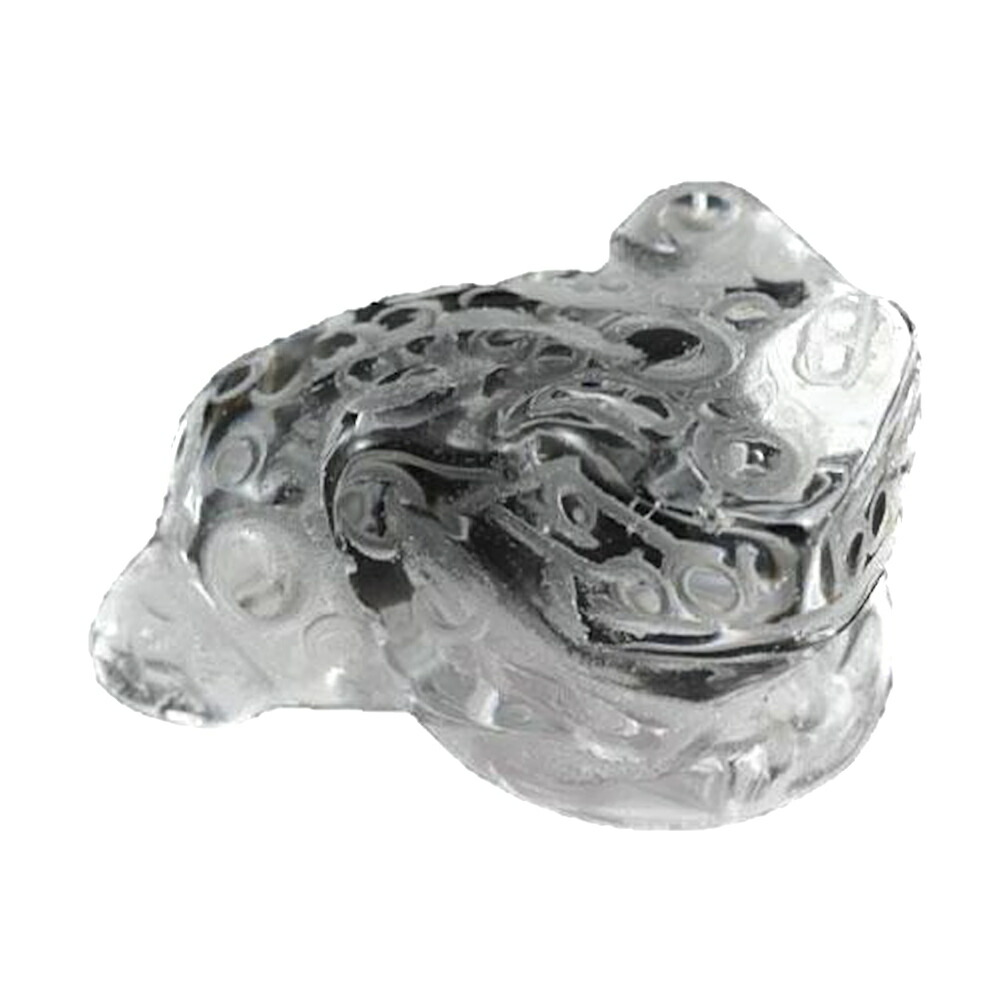 楽天市場】【超ポイントバック祭中P2倍】超透明【天然水晶 銭蛙（三本