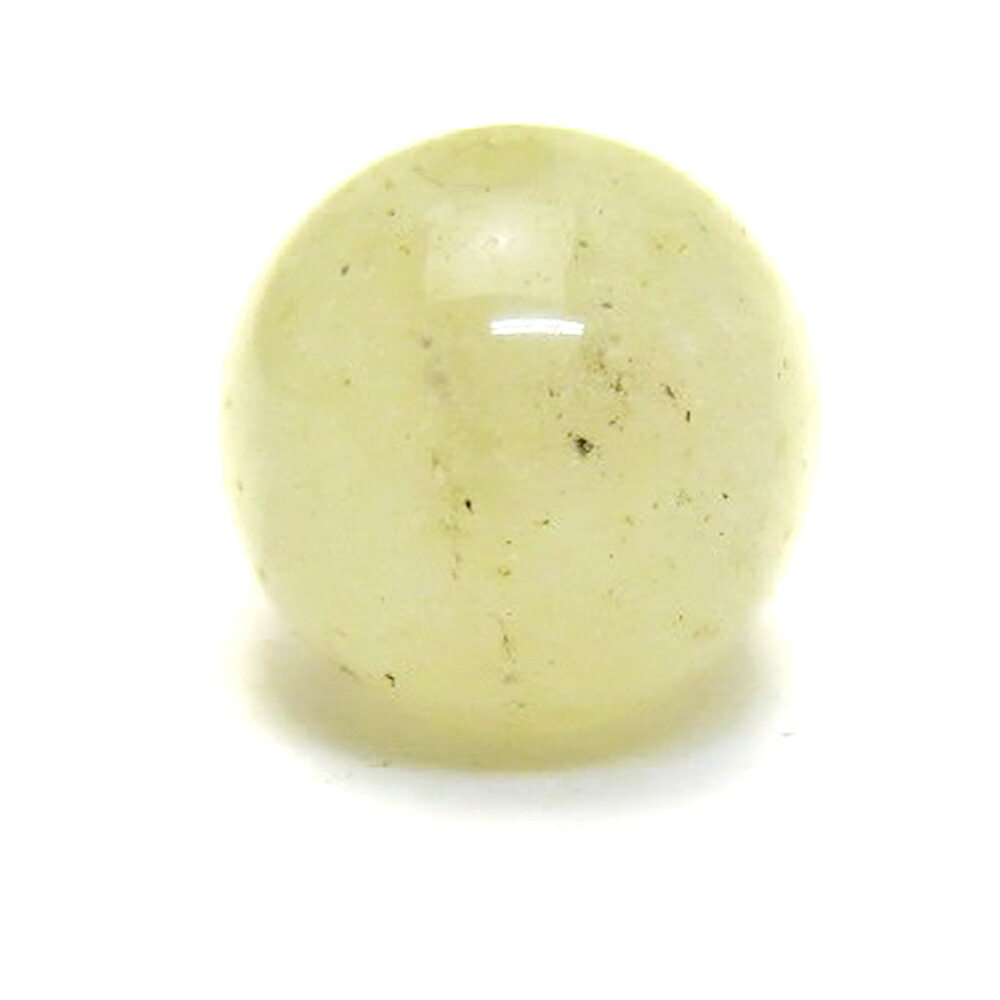 【丸ビーズ】リビアングラス 10mm 【穴あり一粒売りビーズ】 エジプト・リビア砂漠産 天然石 パワーストーン / インペリアルオーラ おしゃれ かわいい オシャレ 可愛い プレゼント ギフト 贈り物