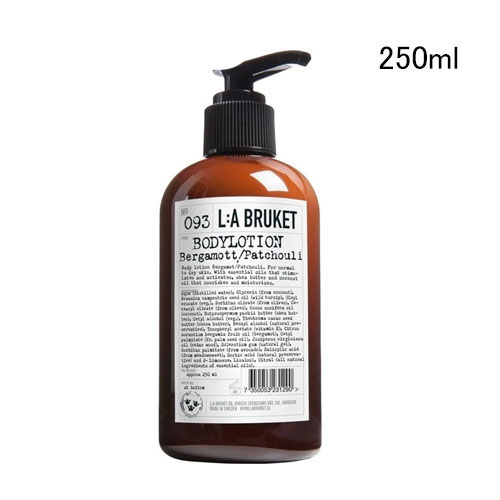 ラ ブルケット 093 ベルガモット パチョリ ボディローション 240ml L:A BRUKET BODY LOTION BELGAMOT PATCHOULI [kpx]春 新生活 お祝い