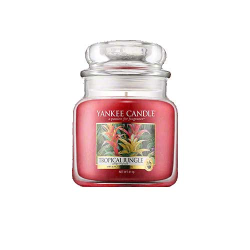 ヤンキー キャンドル トロピカル ジャングル ジャーＭ ハウスウォーマー 411g YANKEE CANDLE TROPICAL JUNGLE HOUSEWARMER [xg7]春 新生活 お祝い