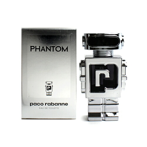 パコラバンヌ ファントム オードトワレ 50ml 香水 メンズ PACO RABANNE PHANTOM EDT [3F-P2] [khj]夏用 爽やか 清潔感｜アクアブーケ店