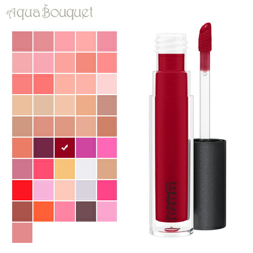 ＼最大100%還元｜当選確率1/2／マック ティンテッド リップガラス 3.1ml ルビー ウー (RUBY WOO) M.A.C TINTED LIPGLASS [poj]春 新生活 お祝い