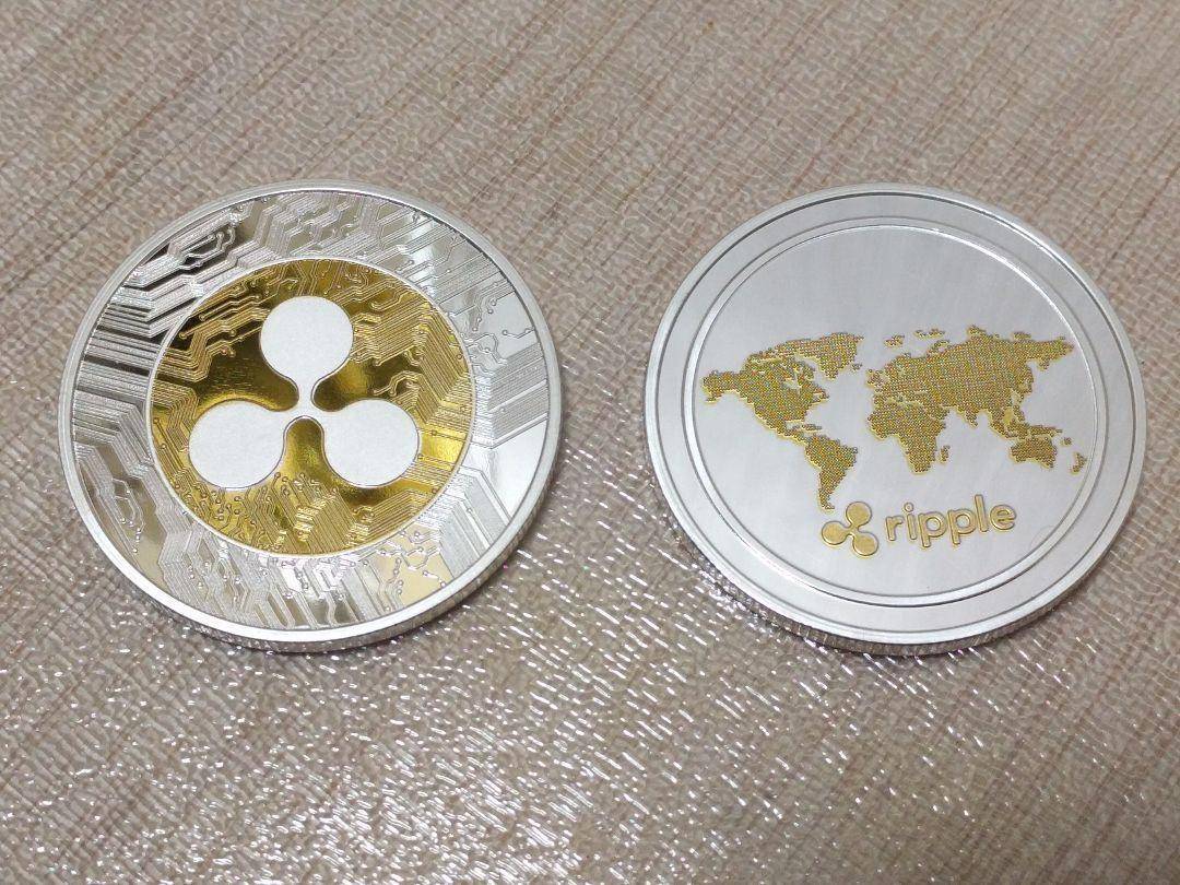XRP リップル 仮想通貨　メダル　コイン　シルバー　ゴールデン　セット xrp リップル 仮想通貨 メダル コイン シルバーゴールド - メルカリ