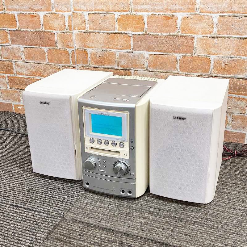 【中古品】【ジャンク取りまわし】 SONY ソニー CMT-M3 HCD-M3 SS-コマーシャル3 マイクロ高忠実度 オールインワンコンポ ミニコンピューターポ CD MD取り合わせ ラジオ受信機 ☆6K