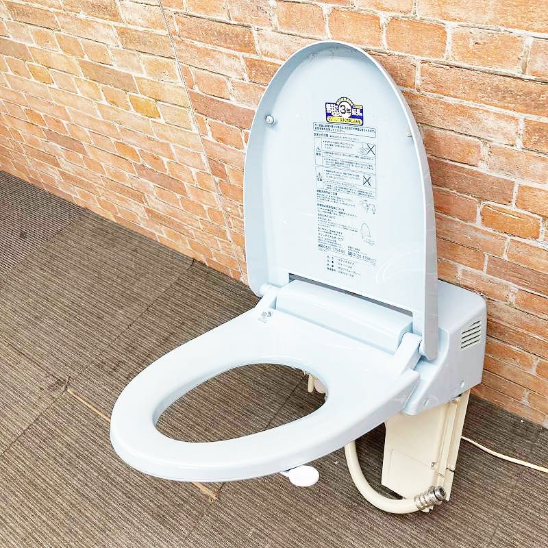 【中古品】【ジャンク取りまわし】 INAX(イナックス) 室内用便器洋式室内用便器 ウォシュレット一体型貯蔵タンク「DT-118A」 #BB7(青碧薄墨色) 41B