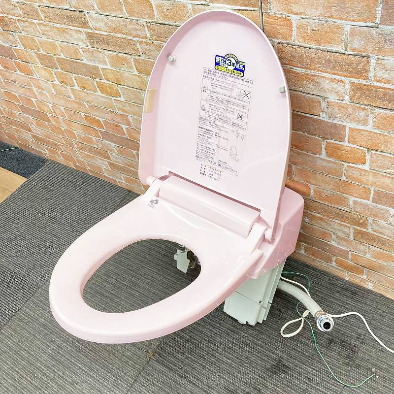 【中古品】【ジャンク取りまわし】 INAX サティスリトイレ（すべり出しひな形） 室内用便器室内用便器 ウォシュレット一体型貯蔵タンク 役立つこと部のみ 「DV-115AH」 #LR8(さくら色) 49B