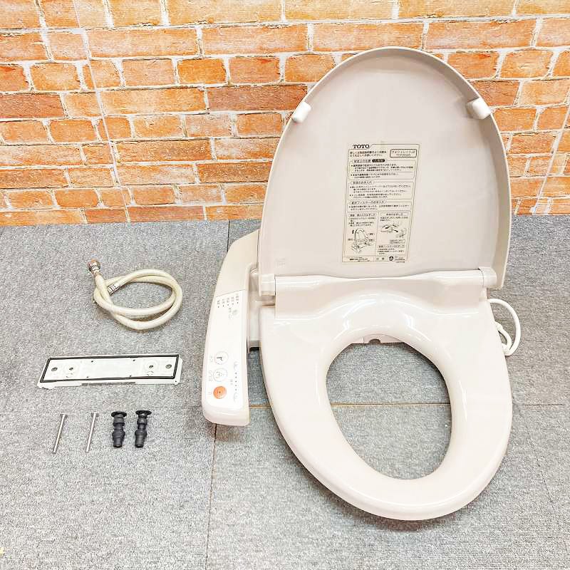 【中古品】 TOTO 明かり温水便座 ウォシュレット シャワー幼児用便器 「TCF2020」 #SS4(ハーベストブラウン) 3E51