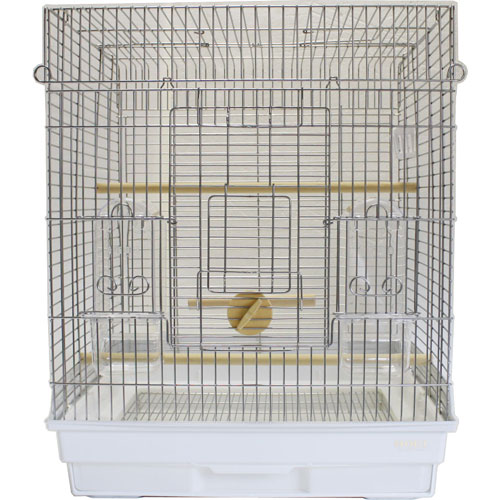 単品販売／受注生産 HOEI ホーエイ ケージ 465 オカメ ホワイト インコ 