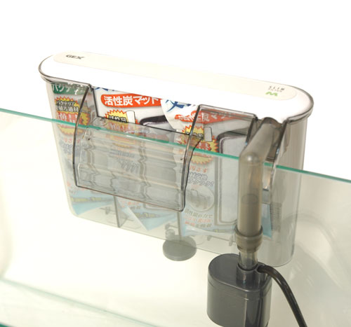 楽天市場 Gex スリムフィルター M 水槽用外掛け式ろ過器 アクアペットサービス
