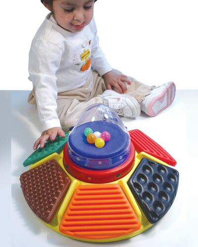 テクスチャードカルーセルビジーボックス (差しわたし30cm×高さ17珊) ED2241