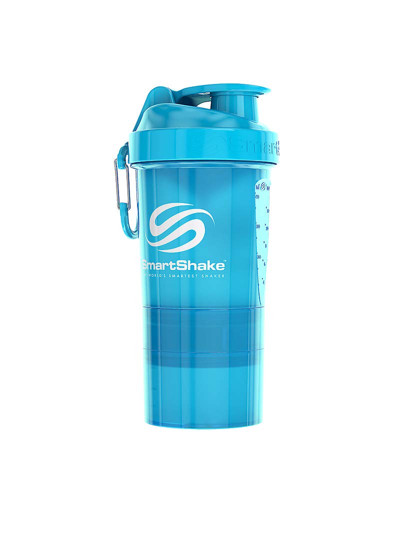 SmartShake ネオンブルー20oz 1 cup シェイカーボトル 【期間限定送料無料】