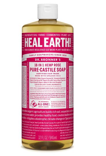 マジックソープ　ドクターブロナー　ティーツリー　946ml×4本 楽天市場】ドクターブロナー マジックソープ Tea Treeー(944mL