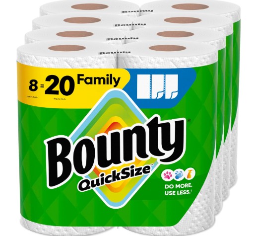 BOUNTY ペーパータオル　２層　ダブルサイス　8個セット｜AQUA7 SHOP