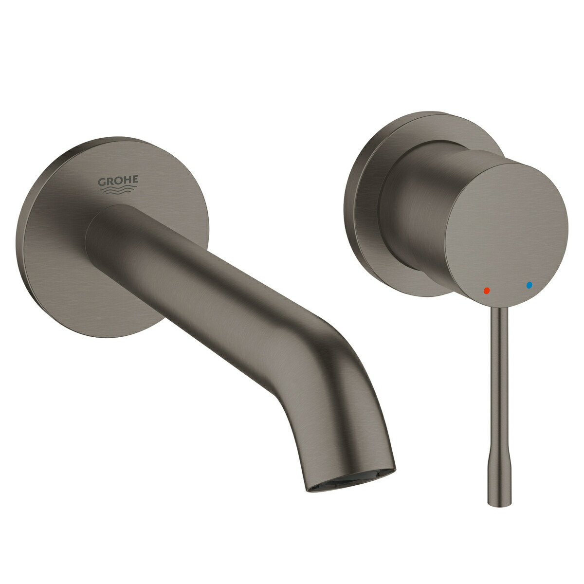 19408AL1J　 グローエ GROHE　 シングルレバー壁出洗面混合栓 （ブラッシュドハードグラファイト）