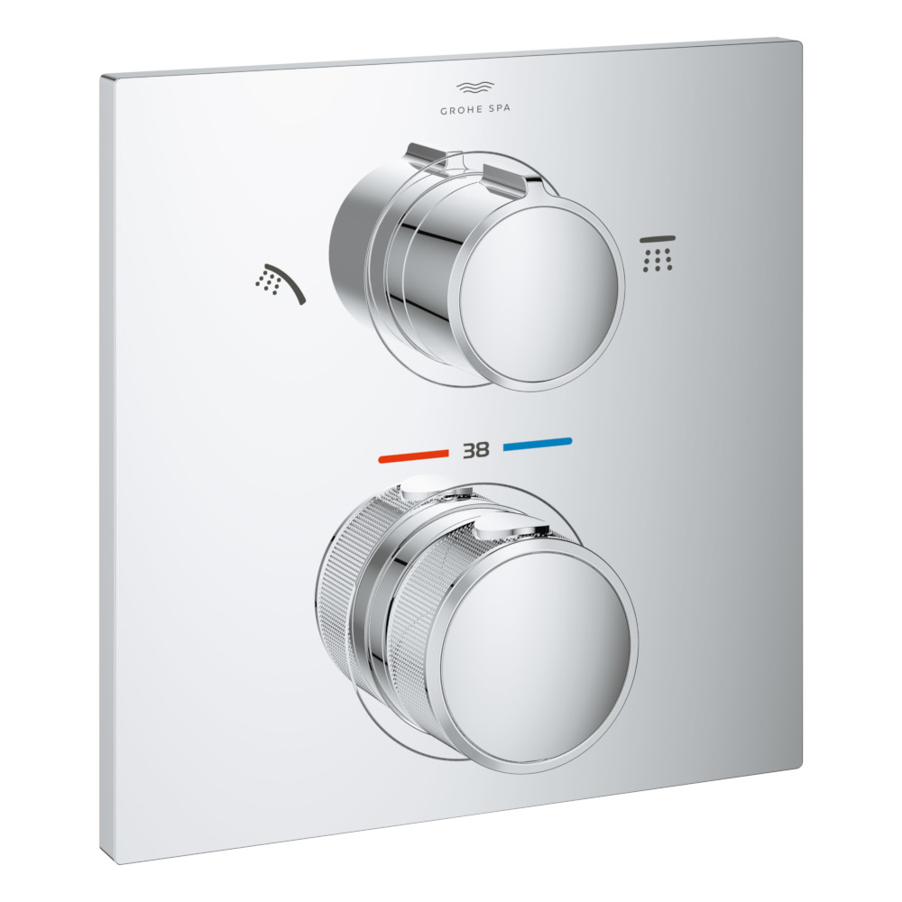 2918120J　 グローエ GROHE　 サーモスタットシャワー2方切替埋込混合栓　 化粧部