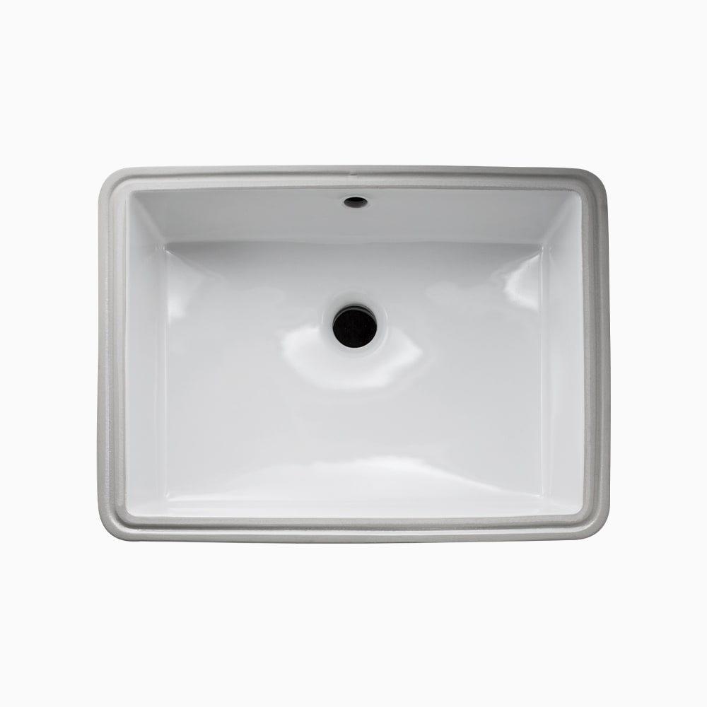 JPK05201　 グローエ GROHE　 スクエア型アンダーカウンター洗面器　 ホワイト 陶器製