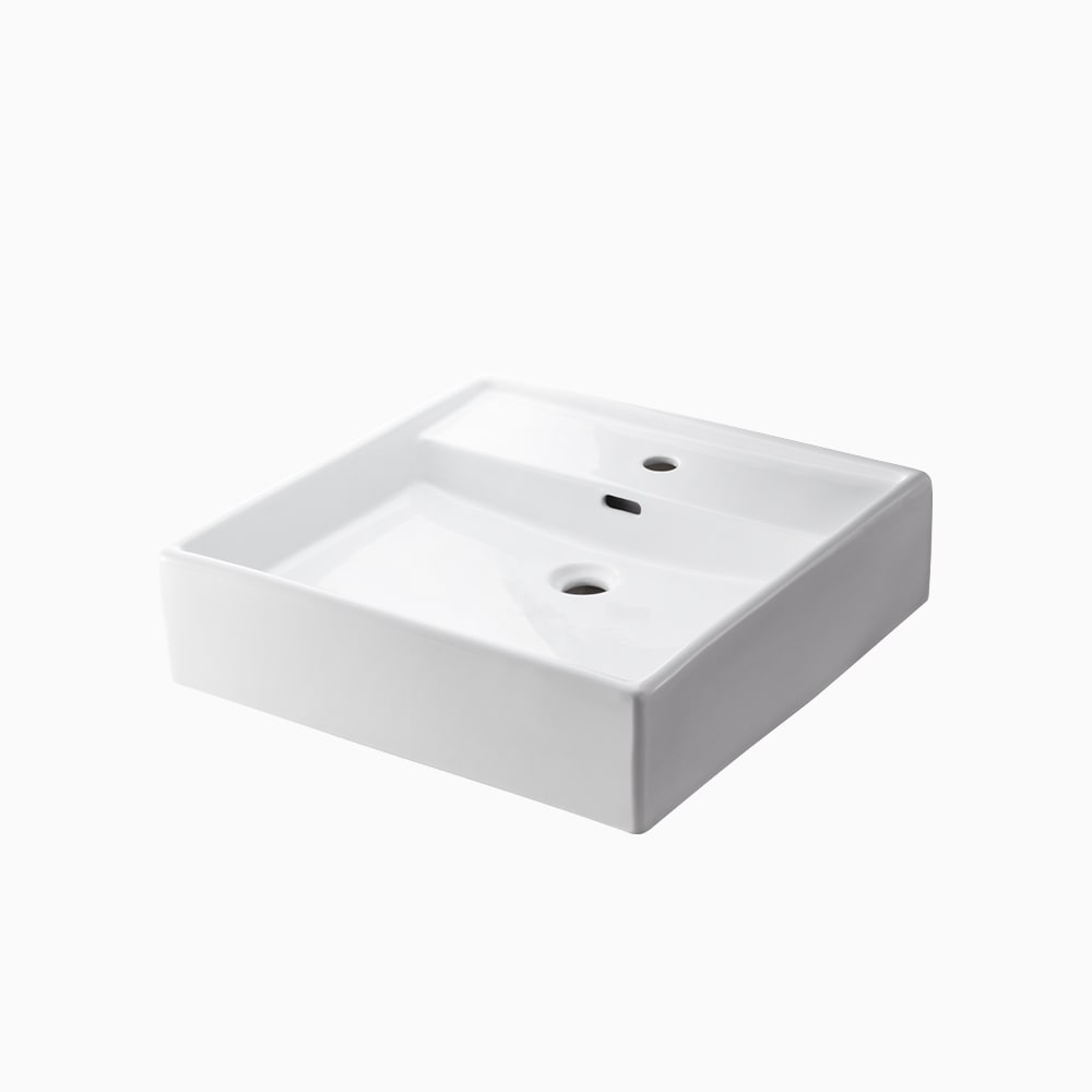 JPK11103 <br>グローエ GROHE <br>スクエア型ベッセル洗面器 <br>ホワイト 陶器製