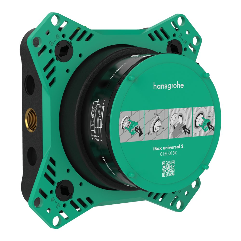 01500180 \u003cBR\u003eハンスグローエ Hansgrohe \u003cBR\u003eiBox ユニバーサル 2（埋込部）