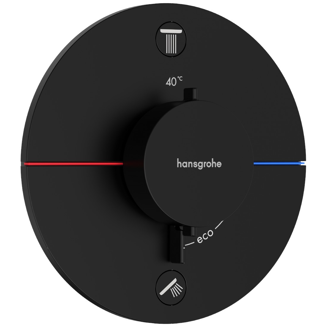 15554670 \u003cBR\u003eハンスグローエ Hansgrohe \u003cBR\u003eシャワーセレクトコンフォートS \u003cBR\u003eシャワーサーモスタット埋込式雑ぜ合わせる水栓 \u003cBR\u003e2逃げ口 φ155（かざり付ける部）\u003cBR\u003e（引っ敷き黒いこと）