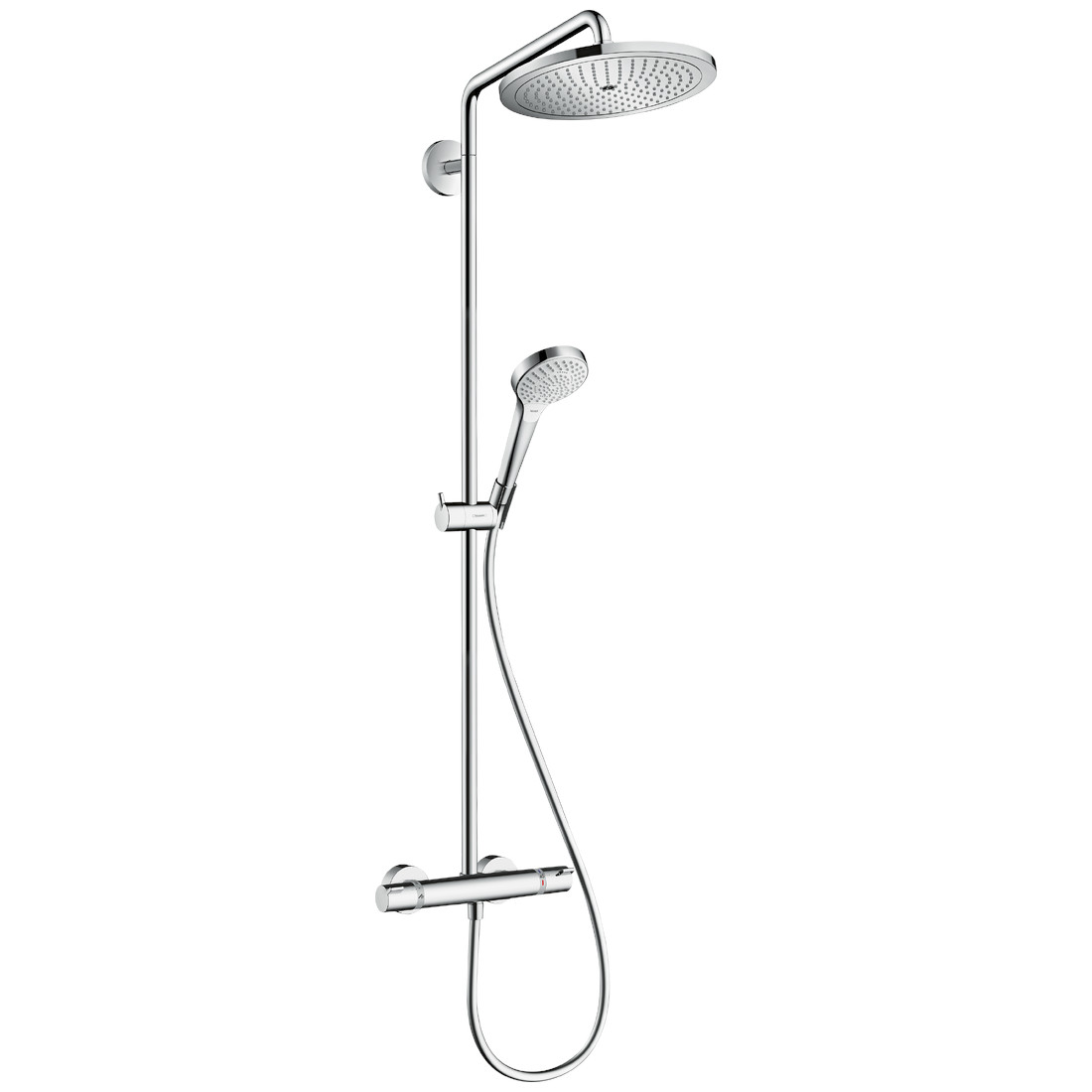 26790000 \u003cBR\u003eハンスグローエ Hansgrohe \u003cBR\u003eクロマ 選りわけるS \u003cBR\u003eシャワー配管 280 1ジェット機