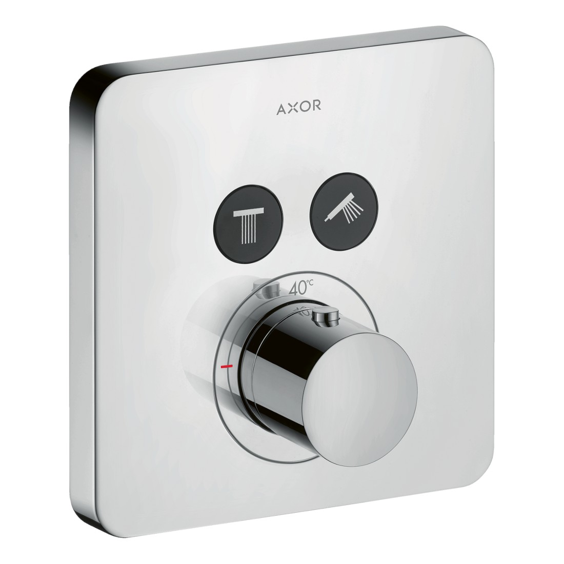 36707000 + 01700180　 ハンスグローエ Hansgrohe　 アクサーシャワーセレクト　 埋込式 サーモスタット混合水栓　 2アウトレット 170/170