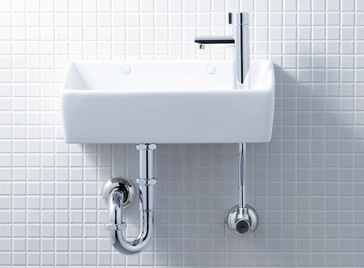 楽天市場】LSH90ABSN LSH90ABSNT ＴＯＴＯ 壁掛手洗器（丸形） 立水栓