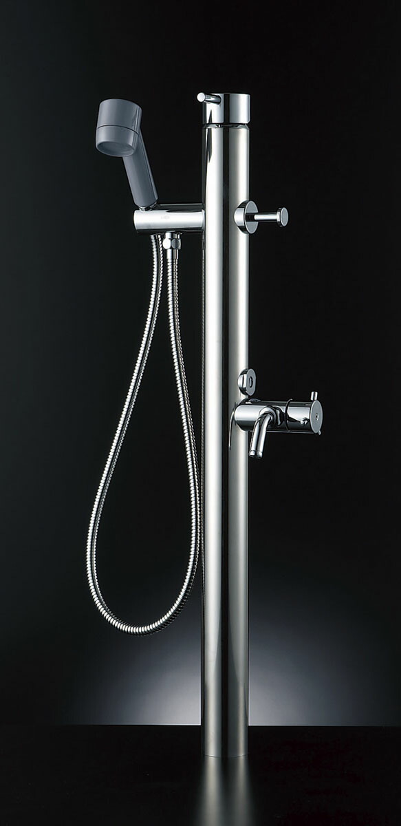 楽天市場】LF-932SGHK LIXIL INAX シャワー付混合水栓柱（キー式