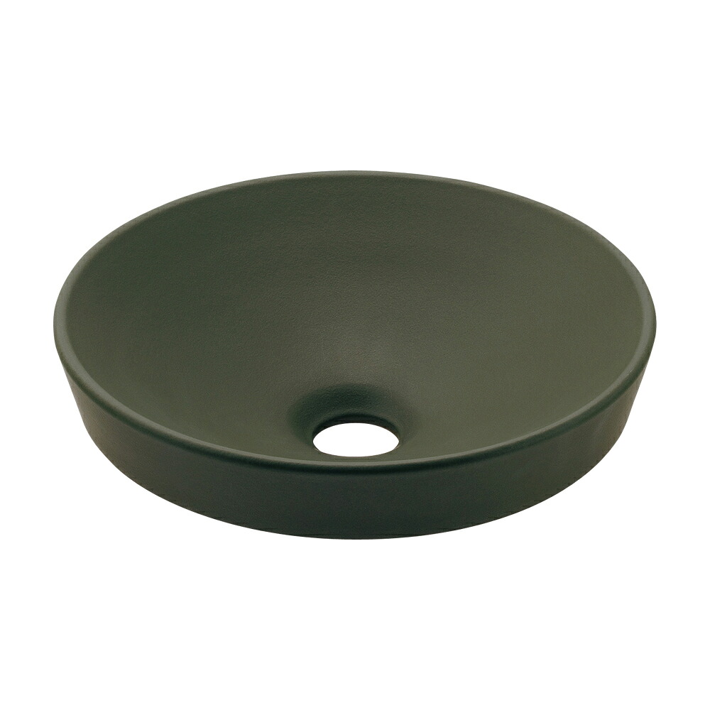 493-012-YG　カクダイ　丸型手洗器（松葉）　瑠珠（りゅうじゅ）｜アクアｓｈｏｐ