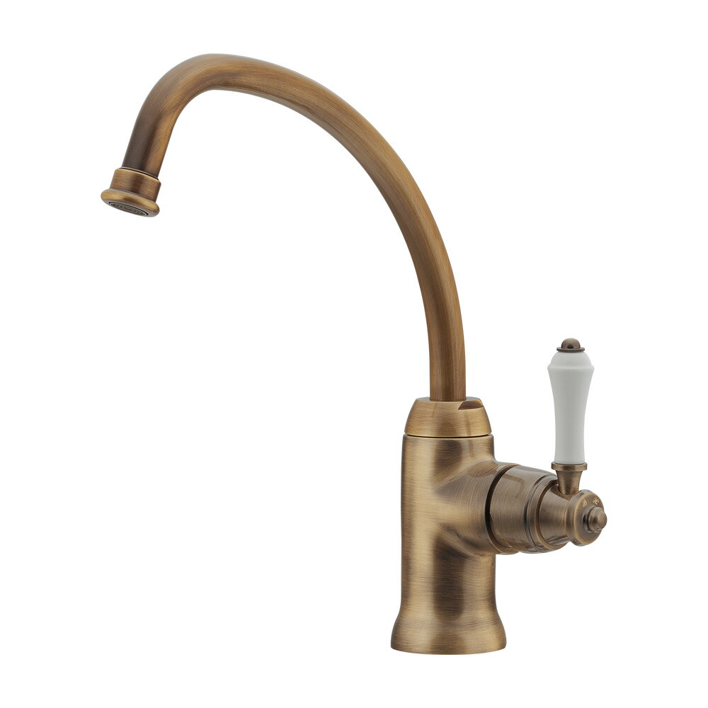 楽天市場】KAKUDAI(カクダイ)ANTIRAシングルレバー混合栓117-130-AB