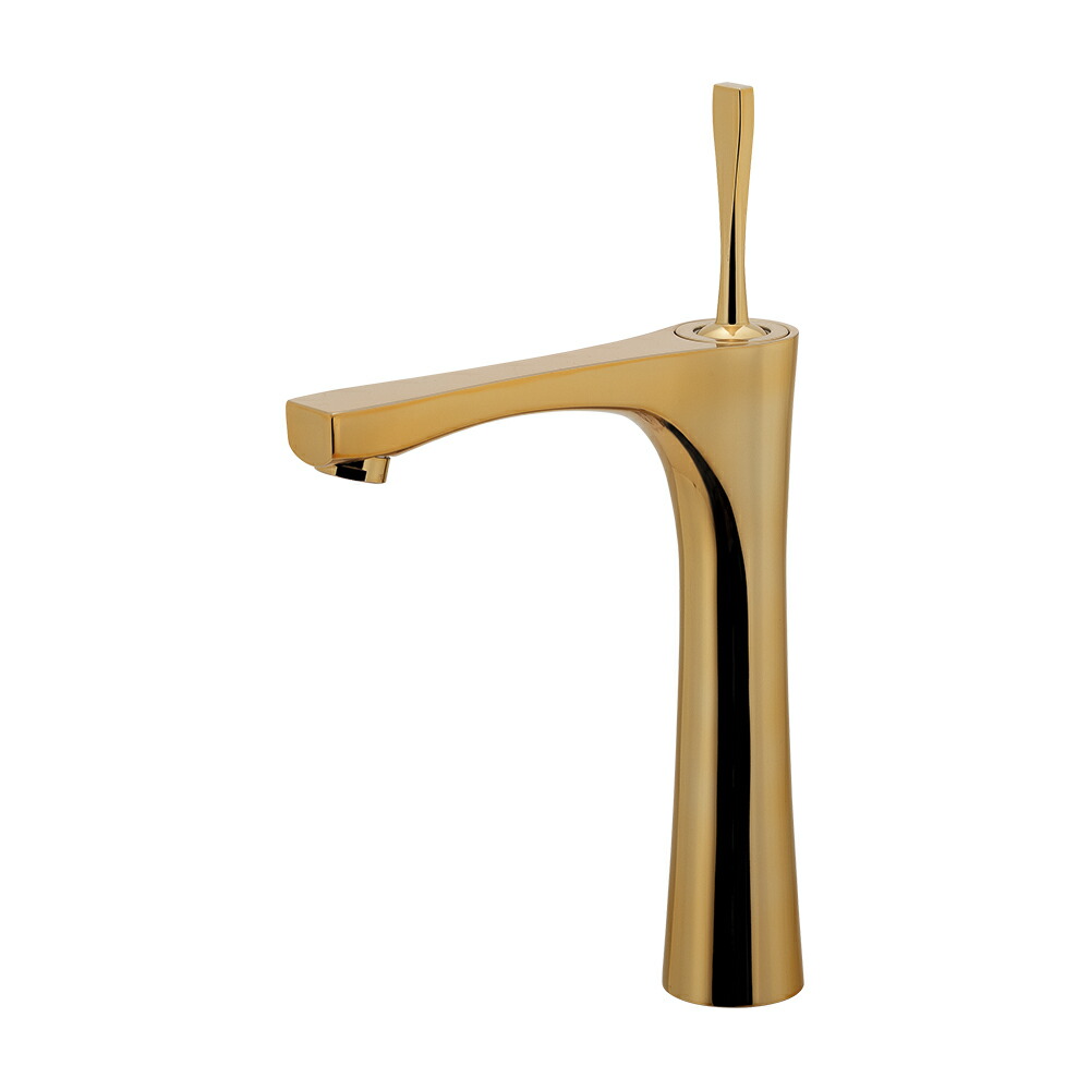 ランキング総合1位 1 314 G カクダイ シングルレバー混合栓 トール アンティークゴールド 神楽